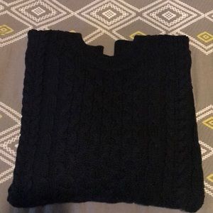 LL Bean 100% Aran Sweater